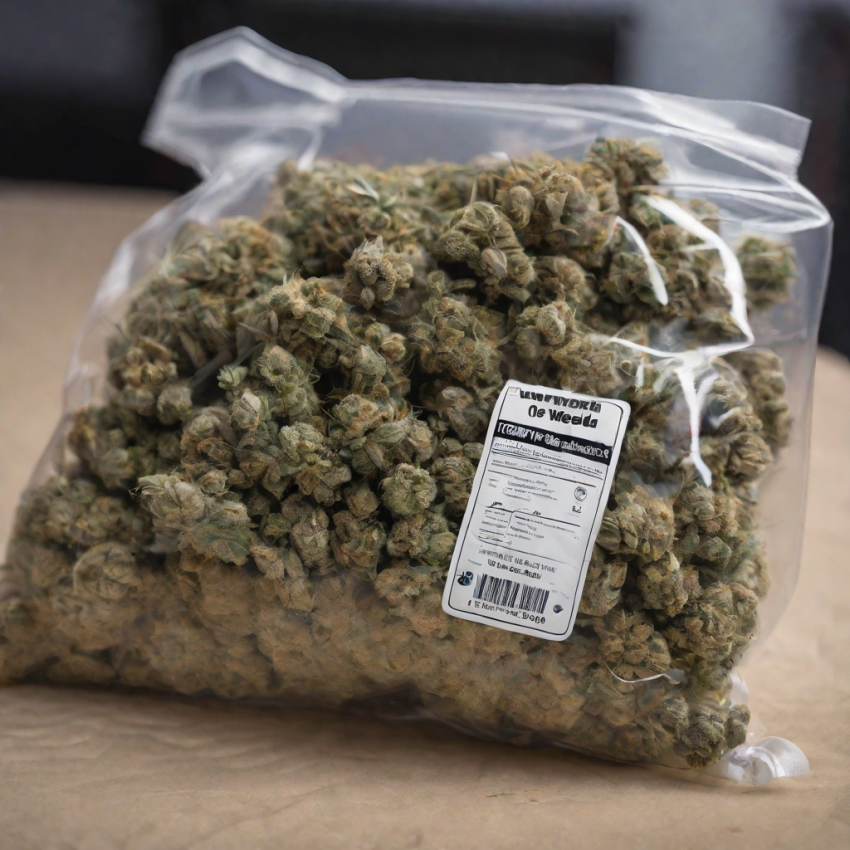 pochon de weed pour herbe de cannabis